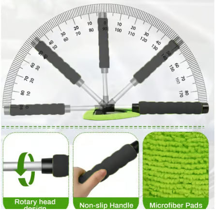 🚗 180° Extendable Windshield Cleaning Tool ✨