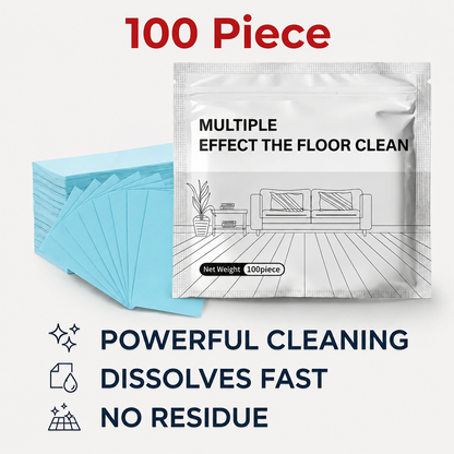 🧼🎁IEY® 100 Bodenreinigungstabletten, antibakterieller Mehrzweckreiniger für Hartholz, Fliesen und Laminat ※