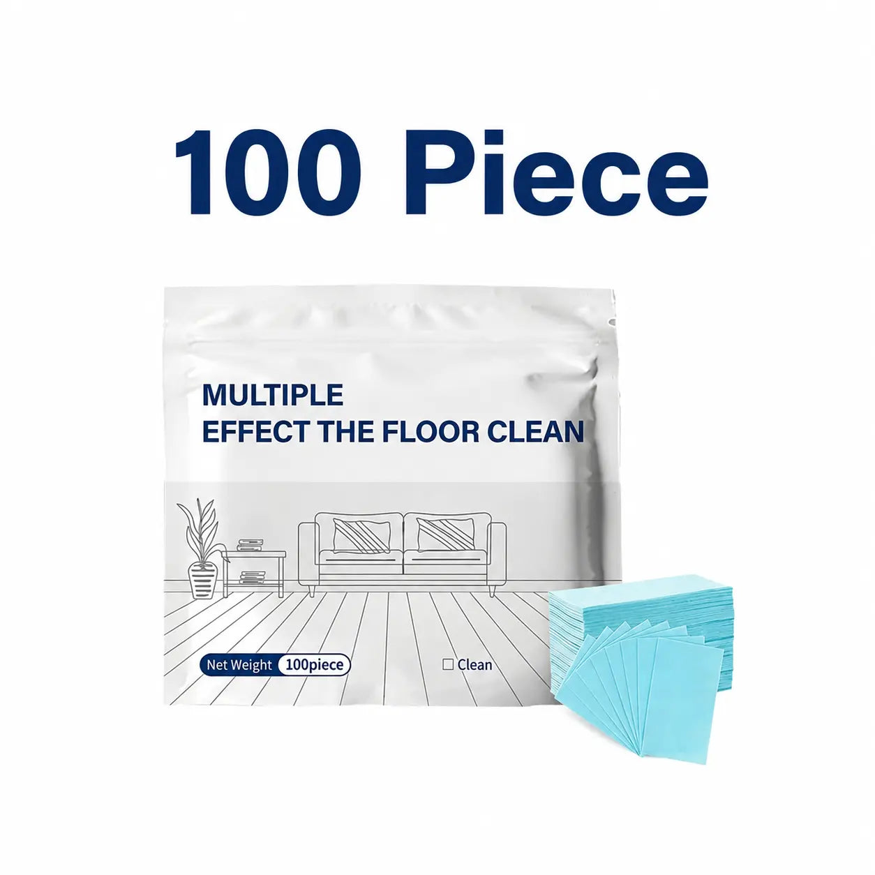 🧼🎁IEY® 100 Bodenreinigungstabletten, antibakterieller Mehrzweckreiniger für Hartholz, Fliesen und Laminat ※